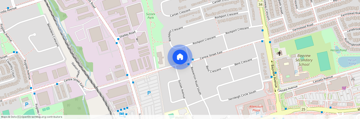 345 Centre Street Unit# Main, Richmond Hill