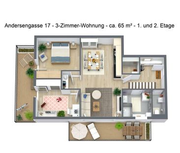 Wohnung - Miete in 8041 Graz - Foto 2