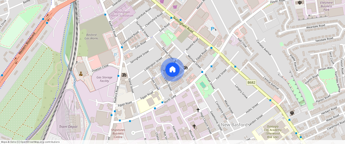 Delta Street, Nottingham, NG7