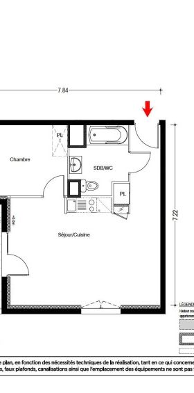 Location Appartement 2 pièces 47m² CLERMONT FERRAND 63000 - Photo 2