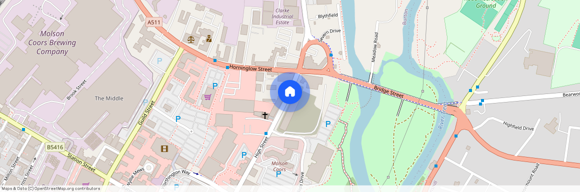 Burton upon Trent, DE14 1EZ, Staffordshire