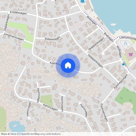 Kaptensvägen, Hönö