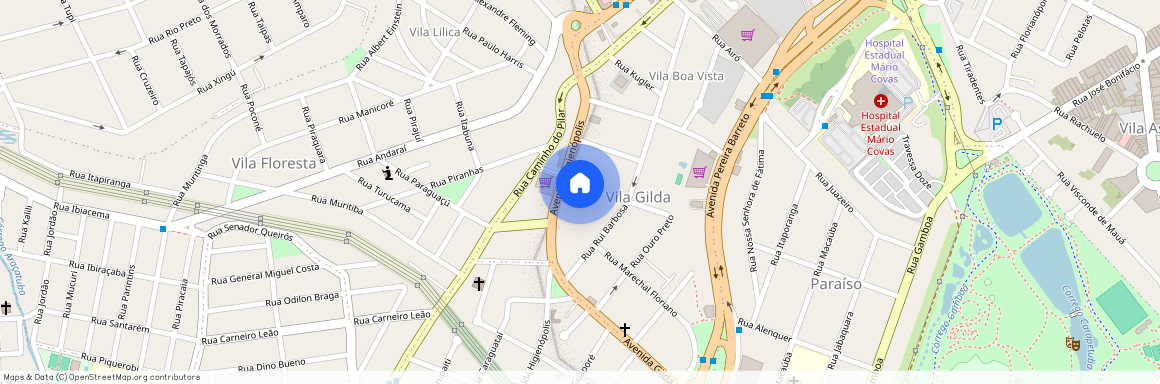 Rua, General Osório, 54, Vila Gilda, Santo André