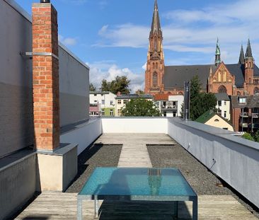 Große Maisonettewohnung mit Dachterrasse und Blick über den Dächern... - Photo 6