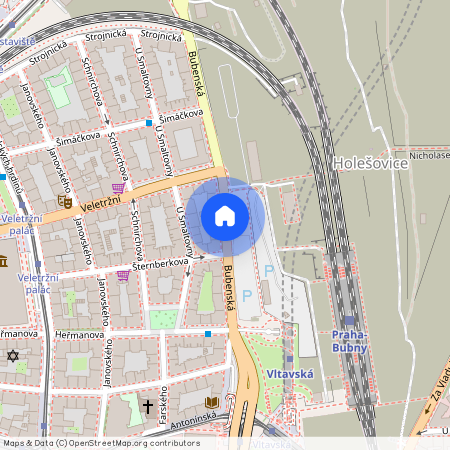 Bubenská, Praha 7 - Holešovice, okres Praha