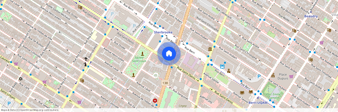 405 Rue Sherbrooke E., Montréal (Le Plateau-Mont-Royal), QC H2L