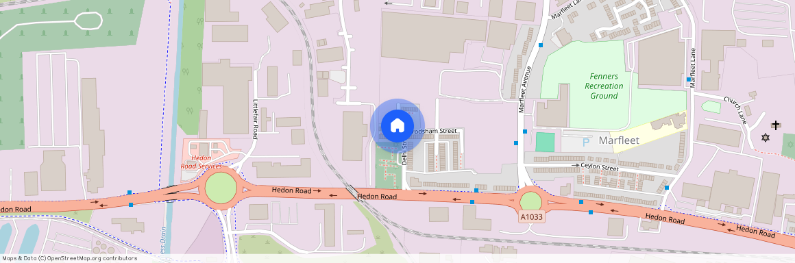 Carlton Avenue, Delhi St, Hull, HU9