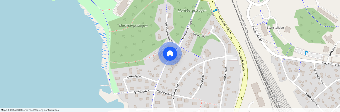 Mariebergsvägen, Kristinehamn