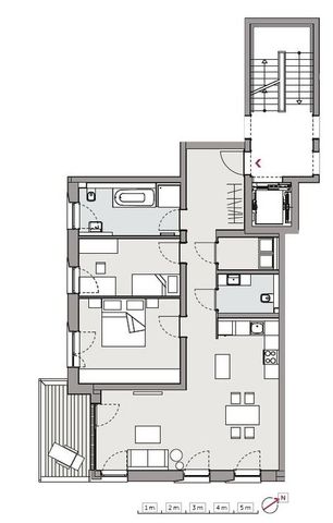 Top ausgestattete, energieeffiziente Wohnung im Weidenplan der Steimker Gärten - Foto 3