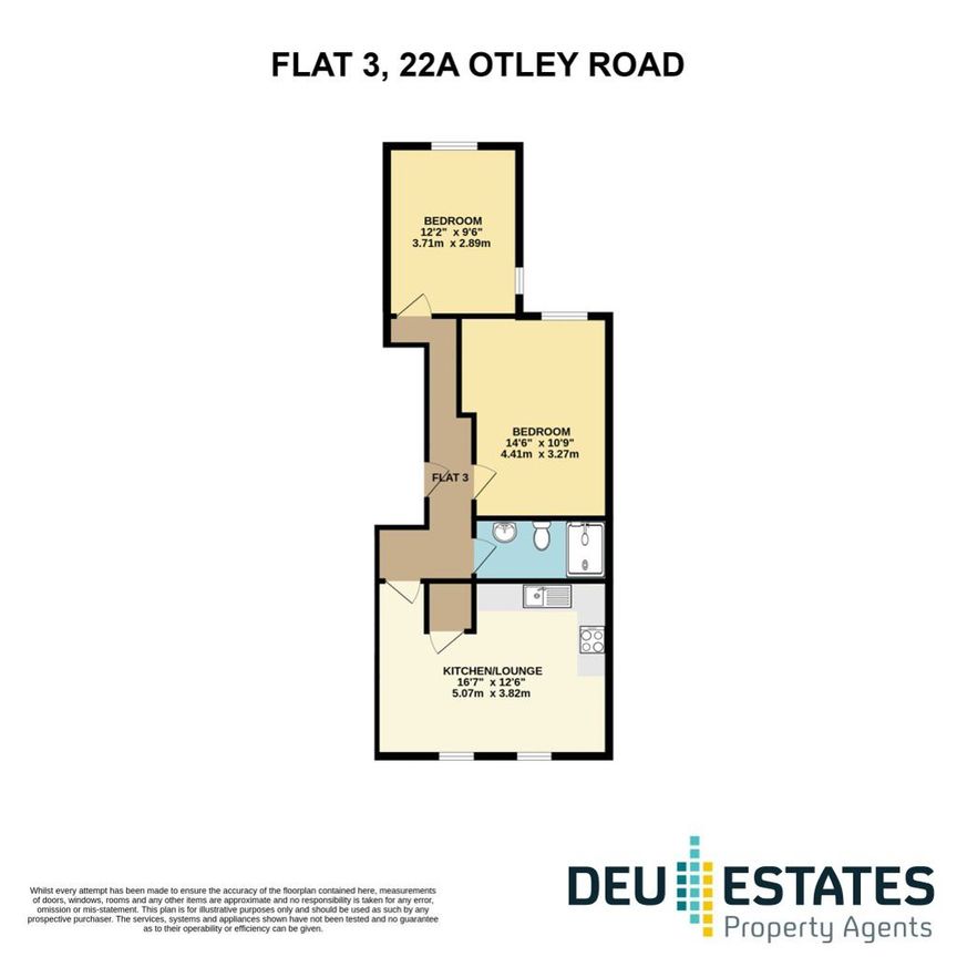 2 bedroom Flat in Otley Road, Leeds - Photo 1