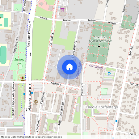 ul. Augustyna Weltzla, Żory, śląskie