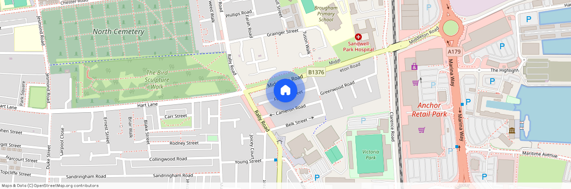 Furness Street, Hartlepool, TS24 8DN., Hartlepool .