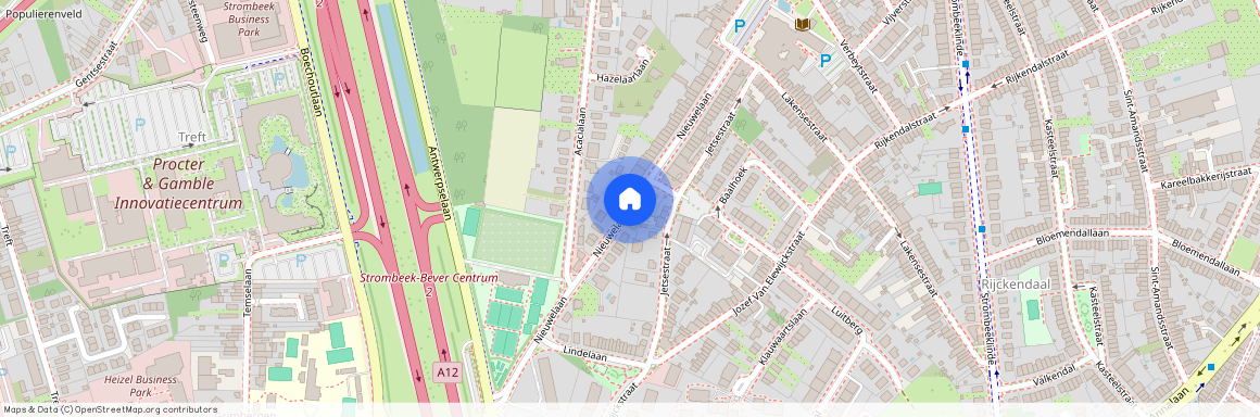 Nieuwelaan, 1853 Strombeek-Bever