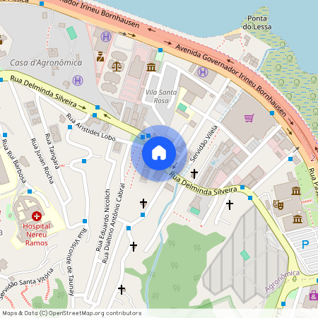 Rua Delminda Silveira, Agronômica, Florianópolis