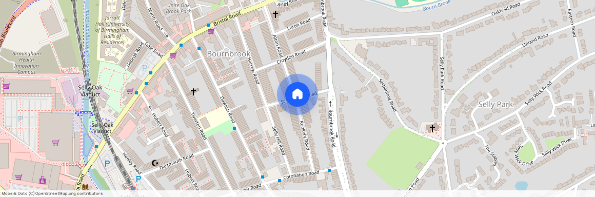 St Edwards Road, Selly Oak, Birmingham B29