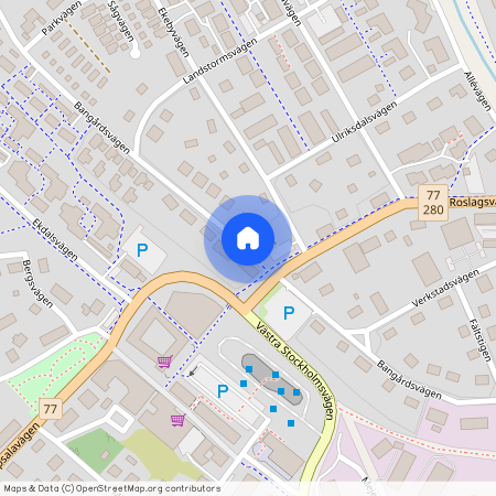 Bangårdsvägen, Rimbo