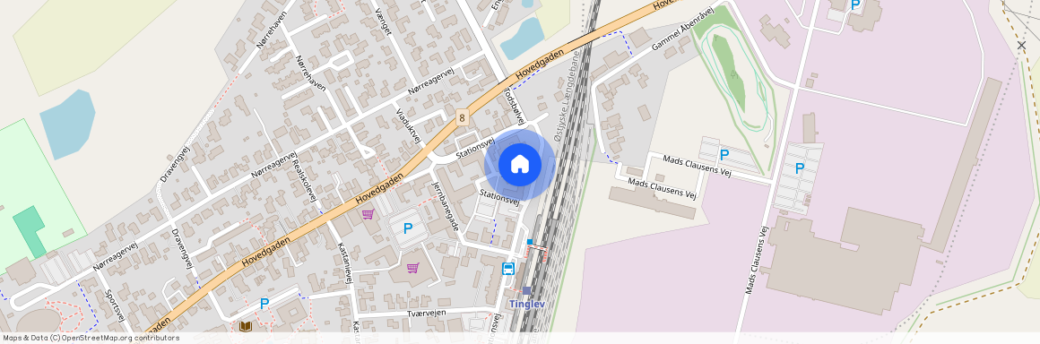 Stationsvej, 20, 1.th., 6360, Tinglev