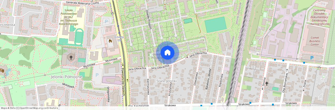 ul. Jana Olbrachta, Jelonki Północne, Bemowo, Warszawa, mazowieckie