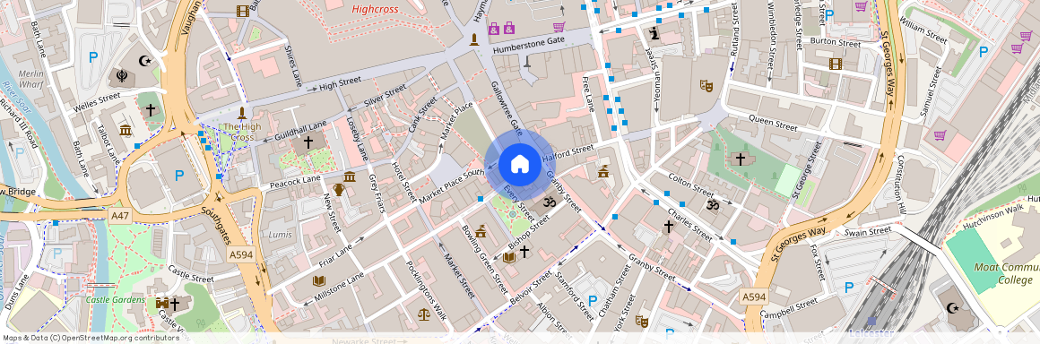 De Montfort Chambers, Leicester, LE1, De Montfort Chambers, Horsefair Street, City Centre, LE1 5BQ