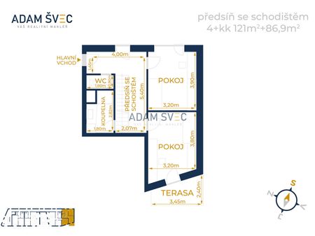 Pronájem bytu 4+kk 121 m² - Photo 4