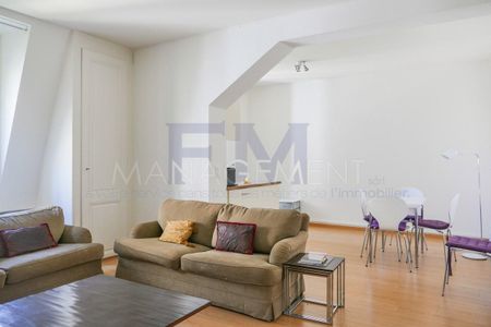 Champel – Rue Monnier - Appartement meublé & équipé de 2 pièces au 3ème étage, env. 70m2 - Foto 2