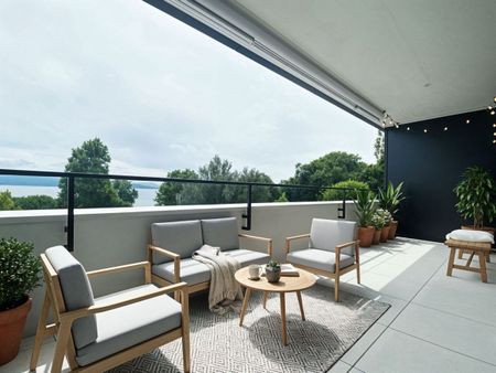 Magnificent furnished apartment with sea view in Rolle - Foto 4