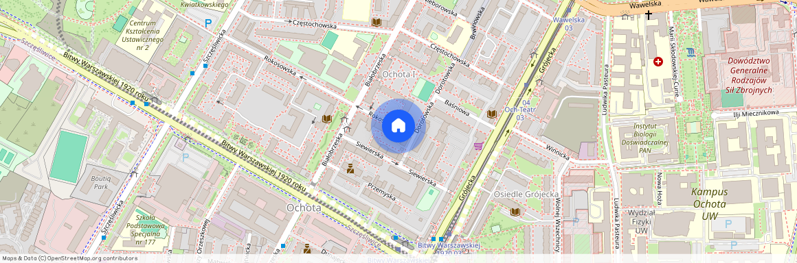 Warszawa Ochota Stara Ochota, Rokosowska