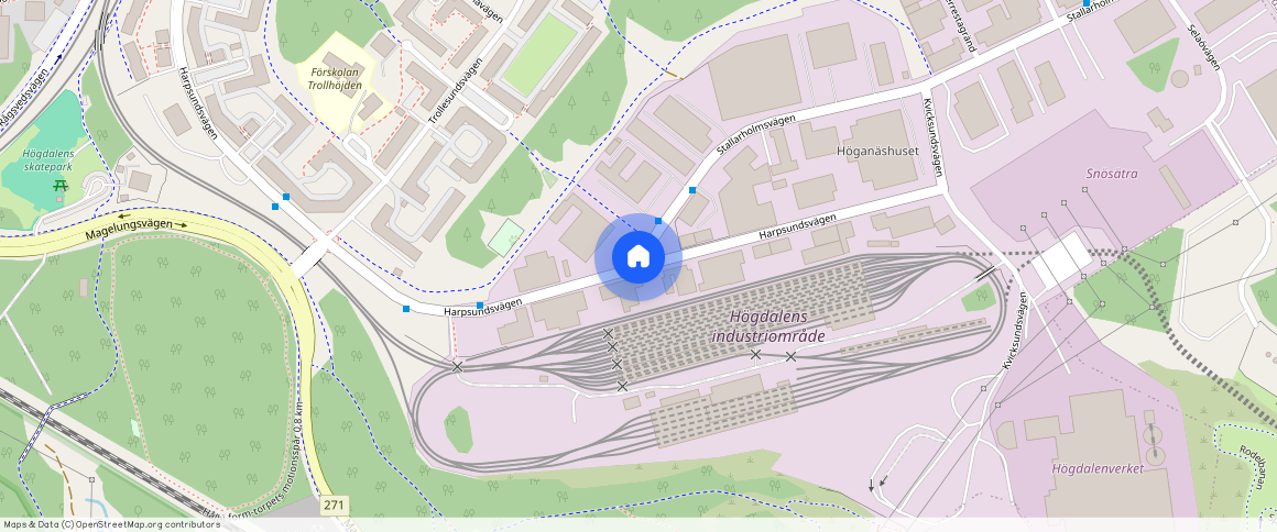 Harpsundsvägen, Bandhagen