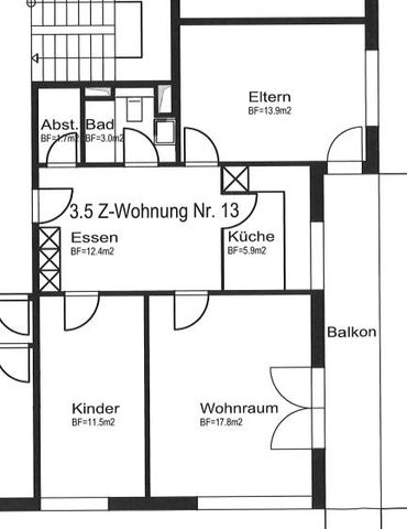 Helle freundliche und sehr praktische Wohnung im Zentrum von Rheineck - Foto 4