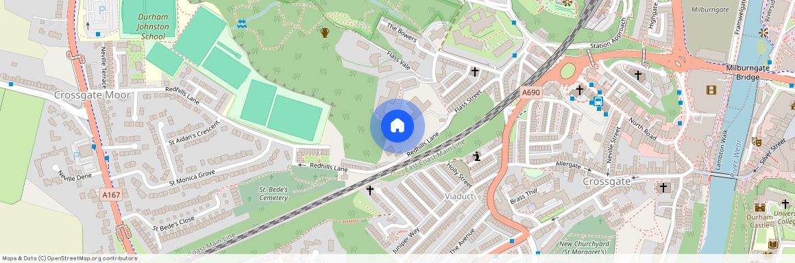 White House, Red Hill Villas, DH1 4BA, Durham