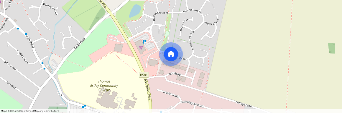 Buxton Crescent, Broughton Astley, LEICESTER, LE9