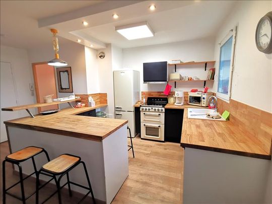3 pièces - Meublé - 54,99 m² - 2ème étage - Colocation non autorisée - Photo 1