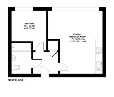 1 bedroom flat to rent - Photo 3