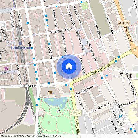 Frederick Street, City Centre, Sunderland, SR1