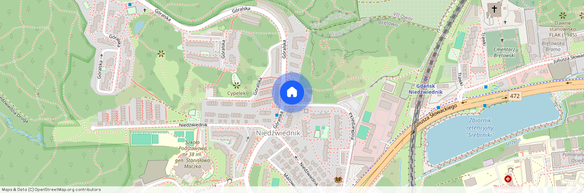 ul. Góralska 8A, Brętowo, Gdańsk, pomorskie