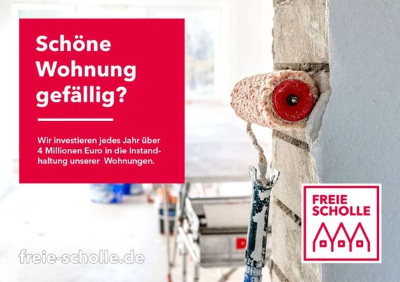 wunschschöne 3-Zimmer-Wohnung - "Freie Scholle eG" - Photo 1