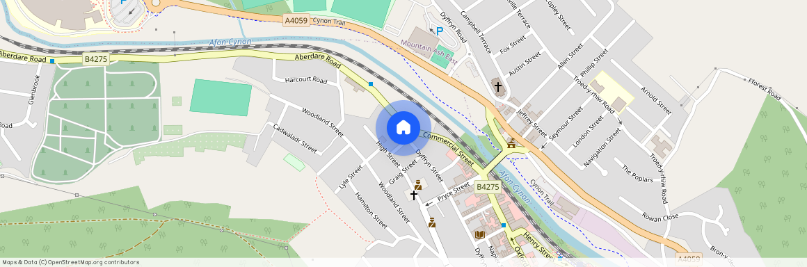 Commercial Street, Mountain Ash, CF45