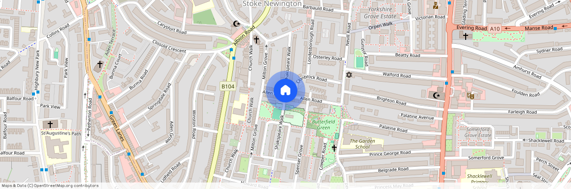 Shakspeare Walk, N16, London