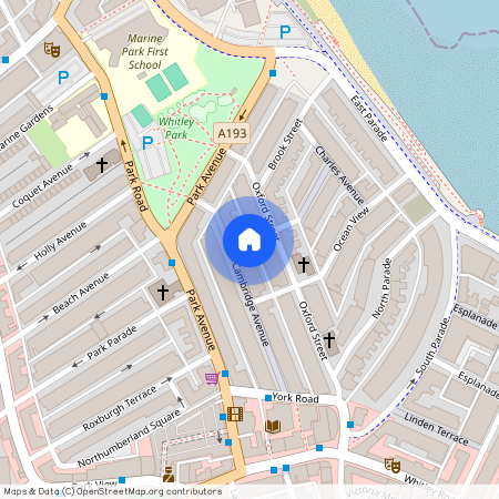 Cambridge Avenue, Whitley Bay, Whitley Bay, Tyne and Wear, NE26 1BA