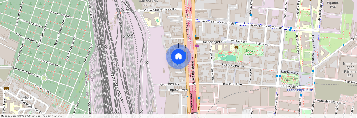 Impasse Chevalier, Francja, Saint-Denis