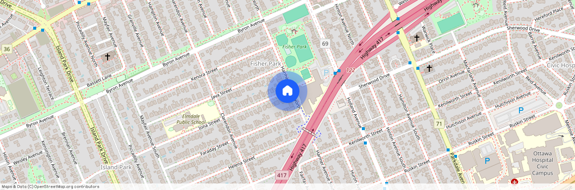 2 Iona Street Unit# A, Tunneys Pasture And Ottawa West