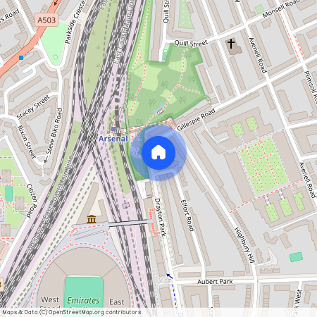Drayton Park, Highbury, N5