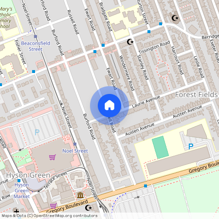 50 The Pavilion, Russell Road, NG7 6GB