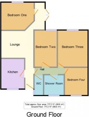 4 Bed Student House - 53 Ulcombe Gardens, UKC - Photo 1