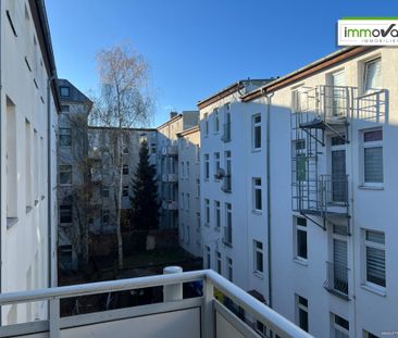 Helle, einfache 3-Raum-Wohnung mit Balkon, Tageslichtbad, Wanne und... - Foto 1
