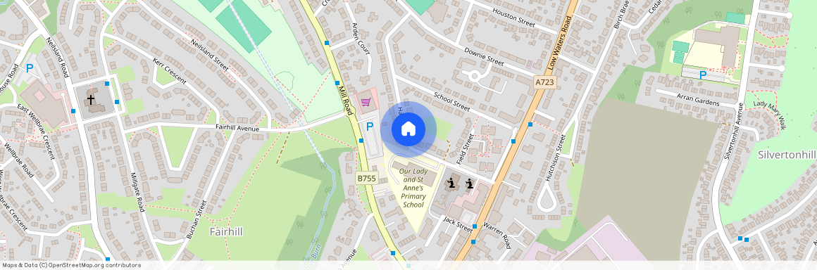 Hall Street, Hamilton, Lanarkshire, ML3