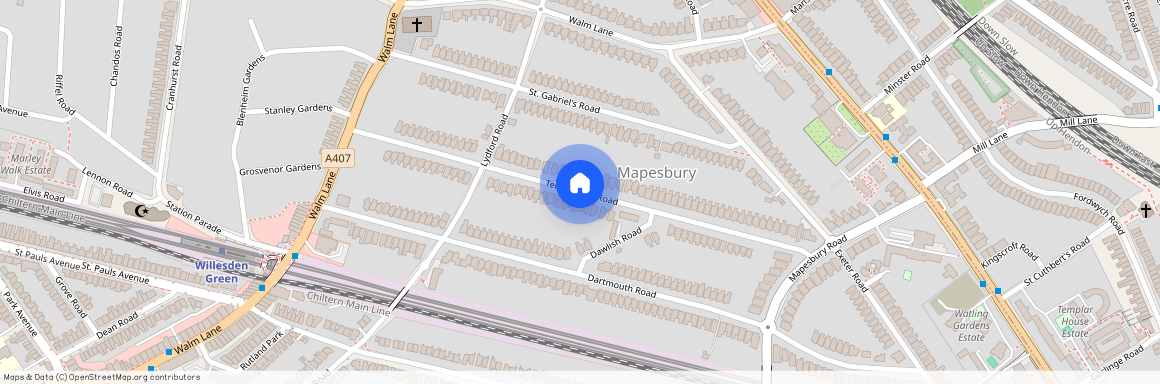 Teignmouth Road, Willesden Green, London, NW2