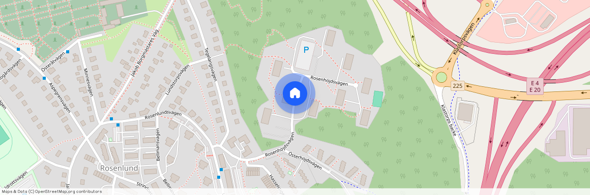 Rosenhöjdsvägen, Södertälje