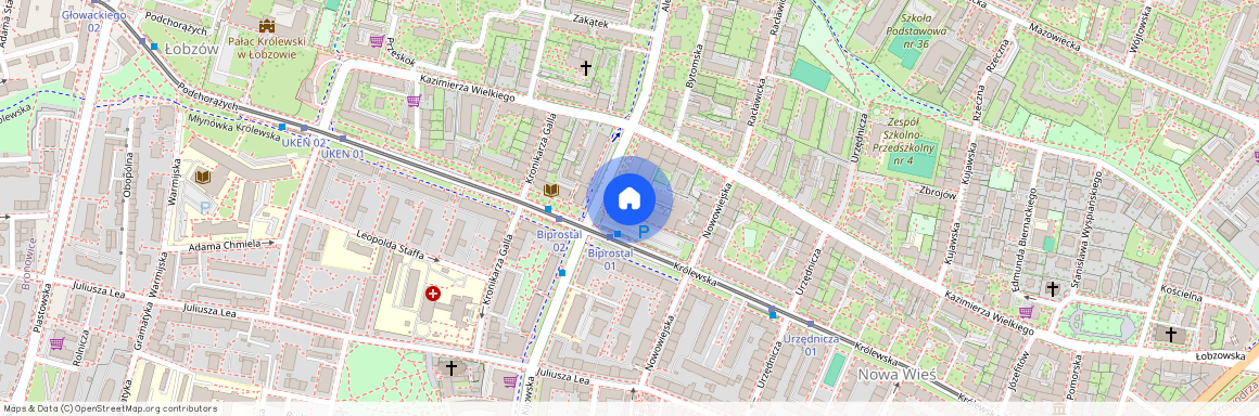 ul. Królewska, Nowa Wieś, Krowodrza, Kraków, małopolskie