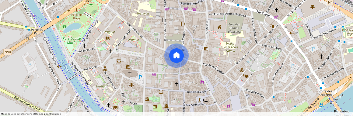 Rue De Bruxelles, 106, 11, 5000, Namur